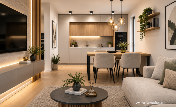 Moderný 2-izbový byt s veľkou terasou v novostavbe EUROTERRACE – Žilina - fotografia 1
